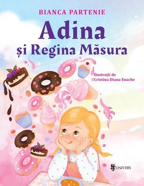Coperta cărții Adina și Regina Măsura