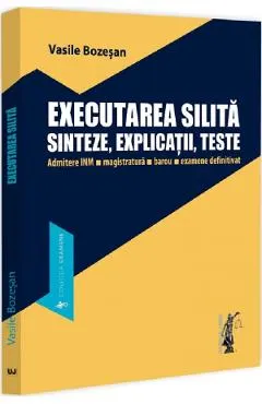 Coperta cărții Executarea silita. Sinteze, explicatii, teste