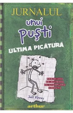 Coperta cărții Jurnalul unui pusti Vol.3: Ultima picatura
