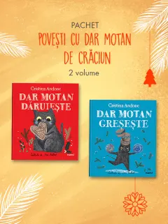 Coperta cărții Pachet Aventurile lui Dar Motan de Crăciun 2 vol.