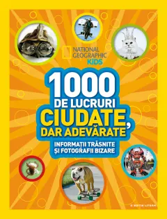 Coperta cărții 1000 de lucruri ciudate, dar adevărate