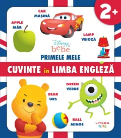 Coperta cărții Disney Bebe. Primele mele cuvinte in limba engleza