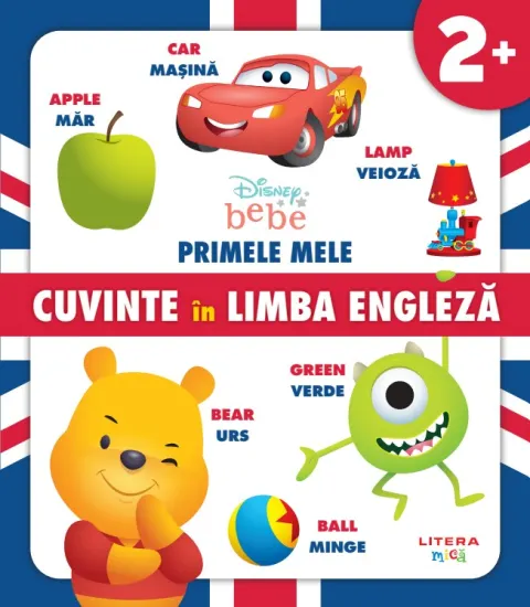 Coperta cărții Disney Bebe. Primele mele cuvinte in limba engleza