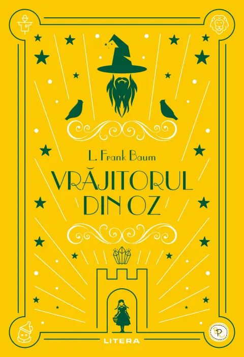 Coperta cărții Vrajitorul din Oz. Volumul 3. Biblioteca pentru copii