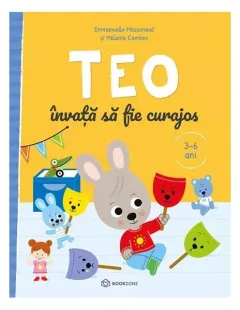 Coperta cărții Teo învață să fie curajos