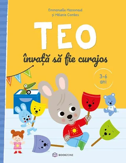 Coperta cărții Teo învață să fie curajos