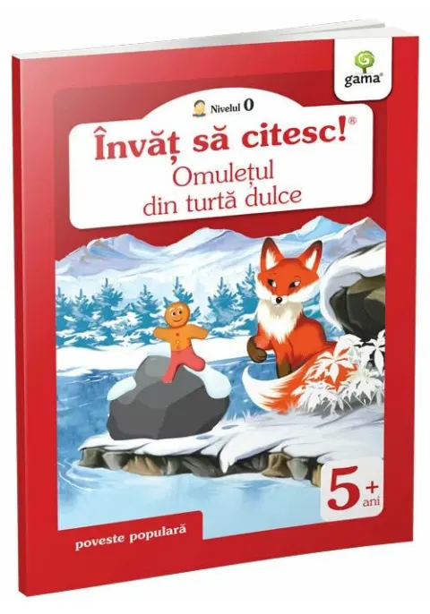 Coperta cărții Omuletul de turta dulce