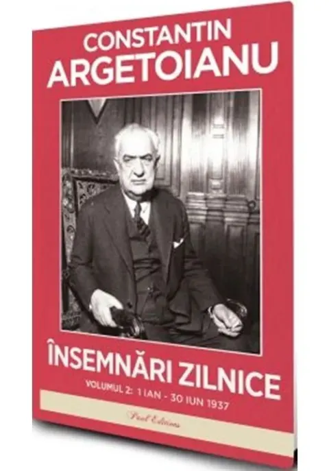 Coperta cărții Insemnari zilnice. Volumul 2, 1 ianuarie–30 iunie 1937