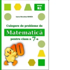 Coperta cărții Culegere de probleme de matematica pentru clasa a 7-a (editia 2026)