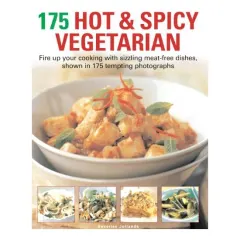 Coperta cărții 175 Hot Spicy Vegetarian