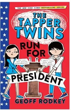 Coperta cărții Tapper Twins Run for President