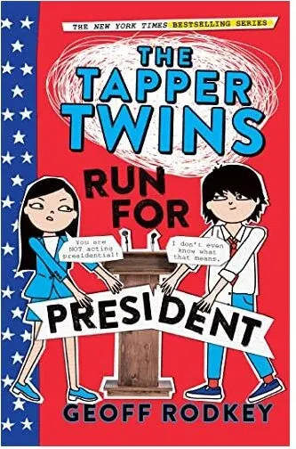 Coperta cărții Tapper Twins Run for President