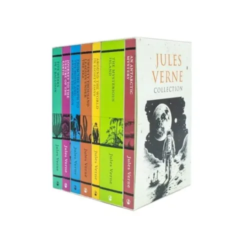 Coperta cărții Jules Verne 7 Books Set, Jules Verne