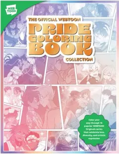 Coperta cărții Official Webtoon Pride Coloring Book Collection