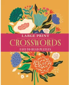 Coperta cărții Large print crosswords *849