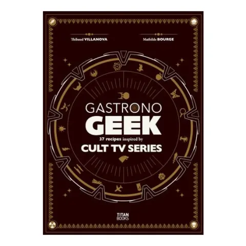 Coperta cărții Gastronogeek Cult TV Cookbook
