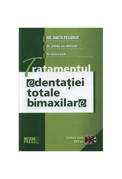 Coperta cărții Tratamentul edentației totale bimaxilare
