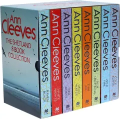 Coperta cărții The Shetland 8 Book Collection Slipcase Boxed Set, the Complete Series