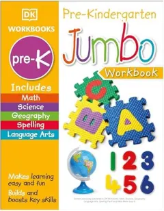 Coperta cărții Jumbo Pre Kindergarten Workbook, DK Publishing
