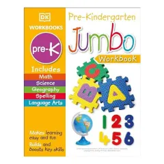 Coperta cărții Jumbo Pre Kindergarten Workbook, DK Publishing