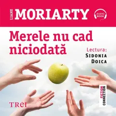 Coperta cărții Merele nu cad niciodată (audiobook)