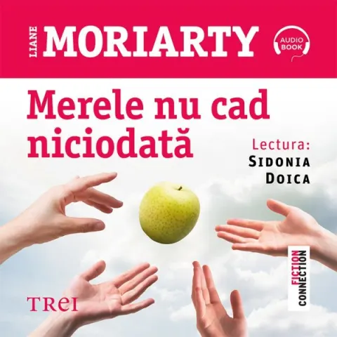 Coperta cărții Merele nu cad niciodată (audiobook)