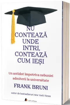 Coperta cărții Nu contează unde intri, contează cum ieși