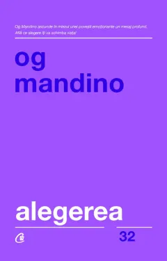 Coperta cărții Alegerea