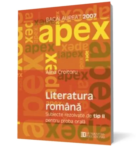 Coperta cărții Bacalaureat 2007. Literatura română. Subiecte rezolvate de tip II pentru proba orală