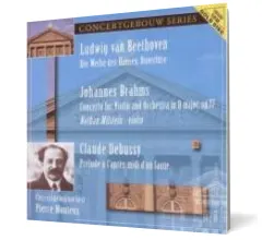Coperta cărții Brahms: Violin Concerto