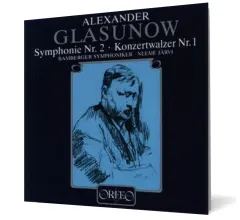 Coperta cărții Alexander Glasunow - Symphonie No. 2 • Konzertwalzer