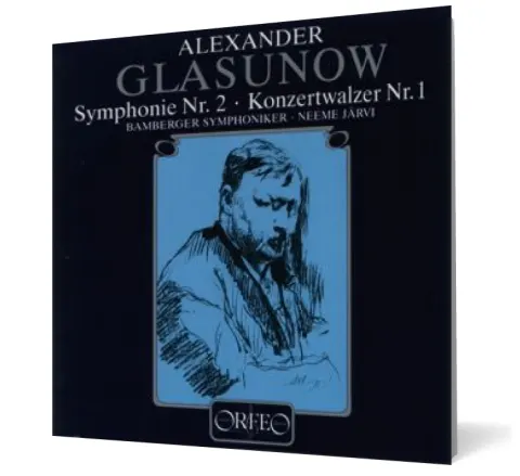 Coperta cărții Alexander Glasunow - Symphonie No. 2 • Konzertwalzer