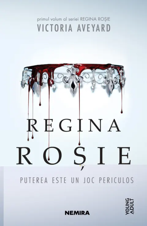 Coperta cărții Regina roșie (seria Regina roșie, partea I)