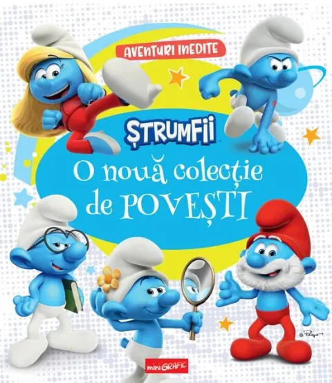 Coperta cărții Strumfii. O noua colectie de povesti