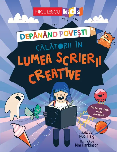Coperta cărții Depănând povești. Călătorii în lumea scrierii creative