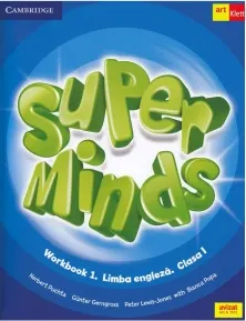 Coperta cărții Super Minds. Workbook 1. Limba Engleza. Clasa 1 + CD