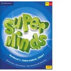 Coperta cărții Super Minds. Workbook 1. Limba Engleza. Clasa 1 + CD