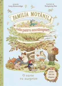 Coperta cărții Familia Motanila. Cele patru anotimpuri
