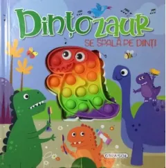 Coperta cărții Dintozaur se spala pe dinti