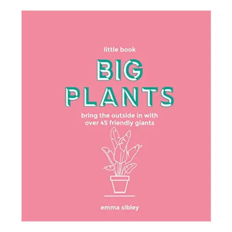 Coperta cărții Big plants: bring the outside in with over 45 friendly giants