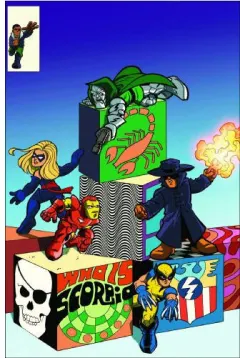 Coperta cărții Marvel Super Hero Squad. Super stars
