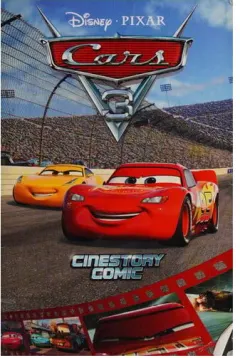 Coperta cărții Disney/Pixar Cars 3 Cinestory Comic