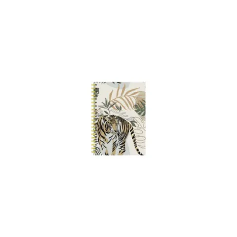 Coperta cărții Tiger Spiral Bound Journal