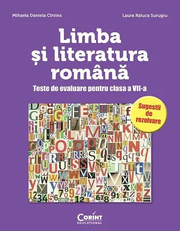 Coperta cărții LIMBA SI LITERATURA ROMANA. Teste de evaluare pentru clasa a VII-a