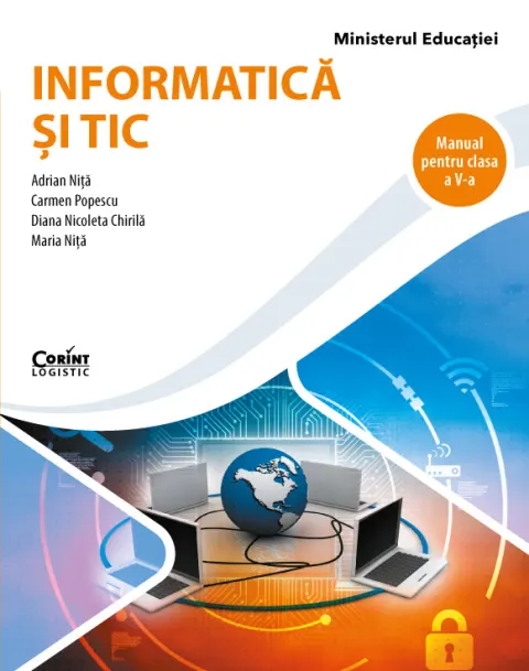Coperta cărții Informatică și TIC. Manual pentru clasa a V-a