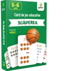 Coperta cărții Carti de joc educative - Scaderea