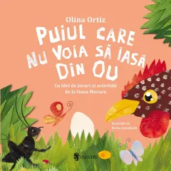 Coperta cărții Puiul care nu voia să iasă din ou