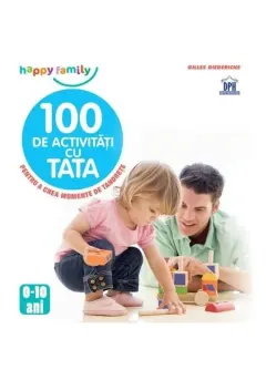 Coperta cărții 100 de activități cu tata