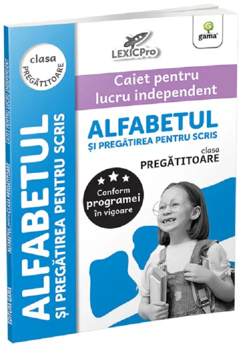 Coperta cărții Alfabetul si pregatirea pentru scris - Clasa pregatitoare