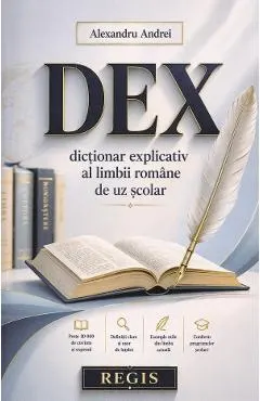 Coperta cărții Dictionar explicativ al limbii romane de uz scolar